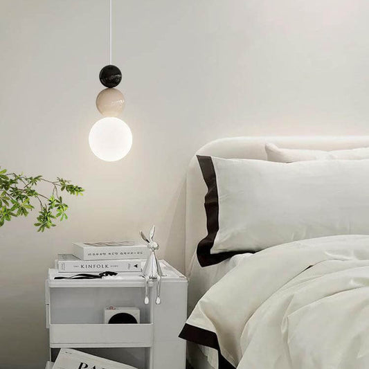 Modern Creative Iron Gourd String Shape 1-Light Pendant Light For Bedroom