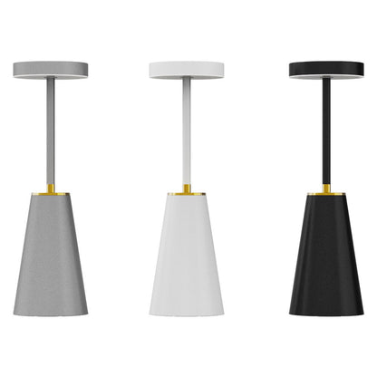 Modern Minimalist Cylindrical PC Iron LED Table Lamp For Living Room