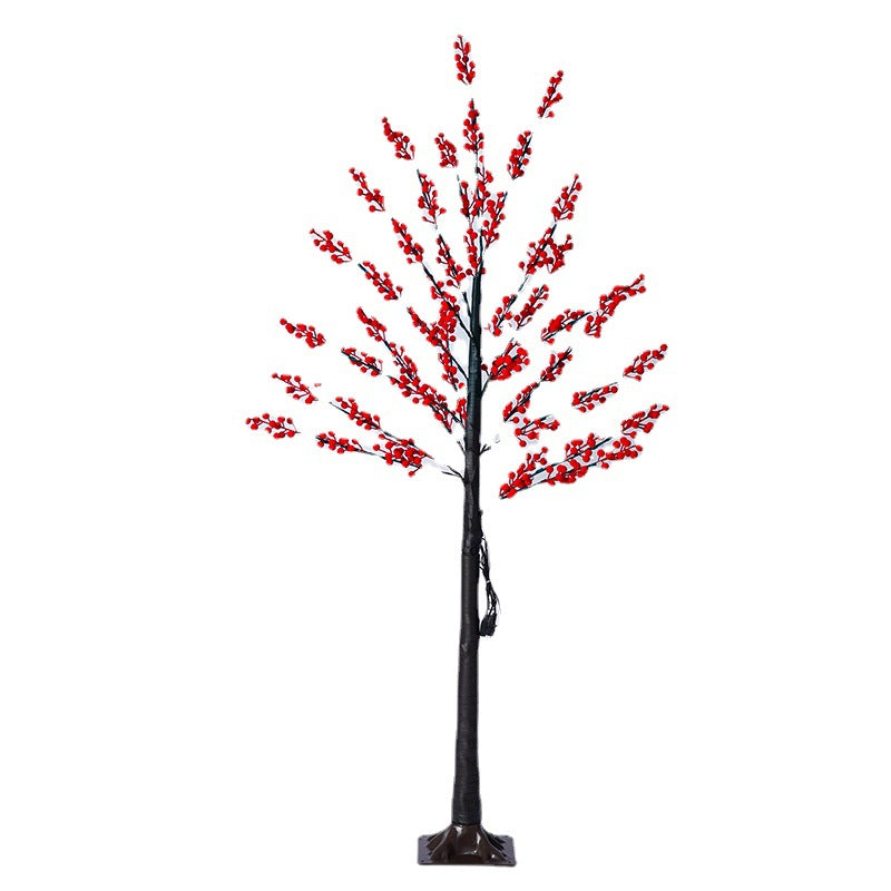 Modern Holiday Decor Birch Tree Plastic LED Standing Floor Lamp