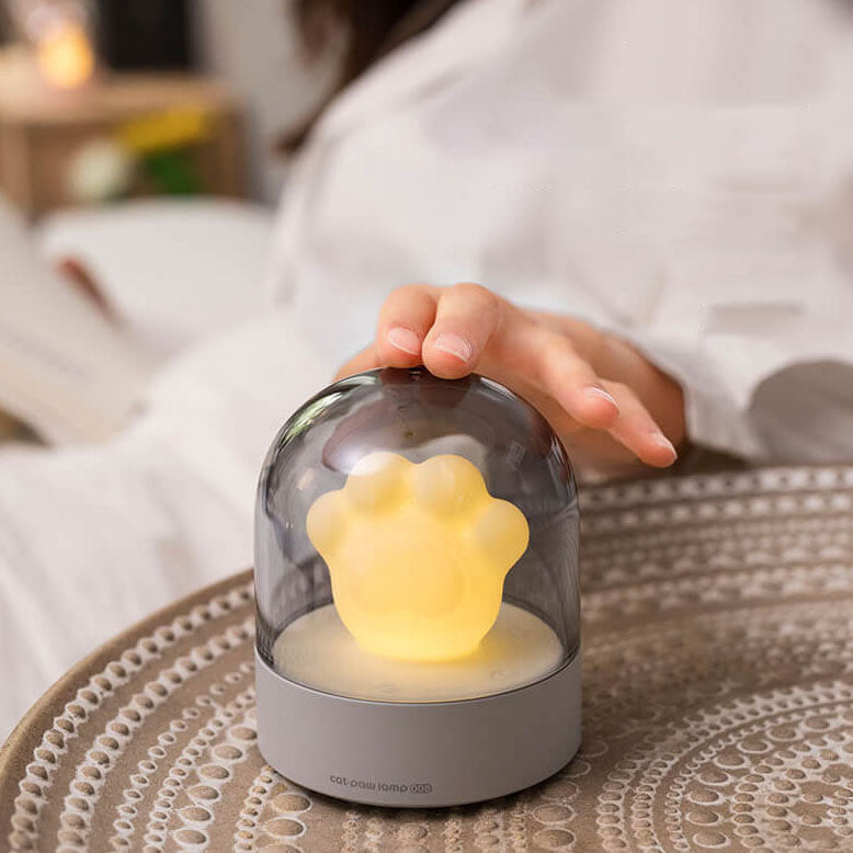 Creative Cartoon Cat Claw LED Eye Protection USB Night Light Table Lamp