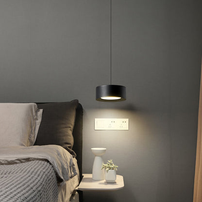 Modern Minimalist Round Head Iron LED Pendant Light