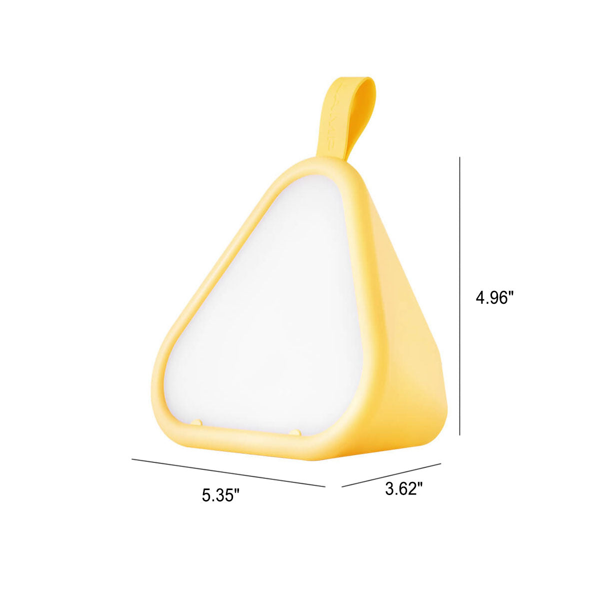 Creative Triangle Seven Color Atmospheric LED Night Light Table Lamp