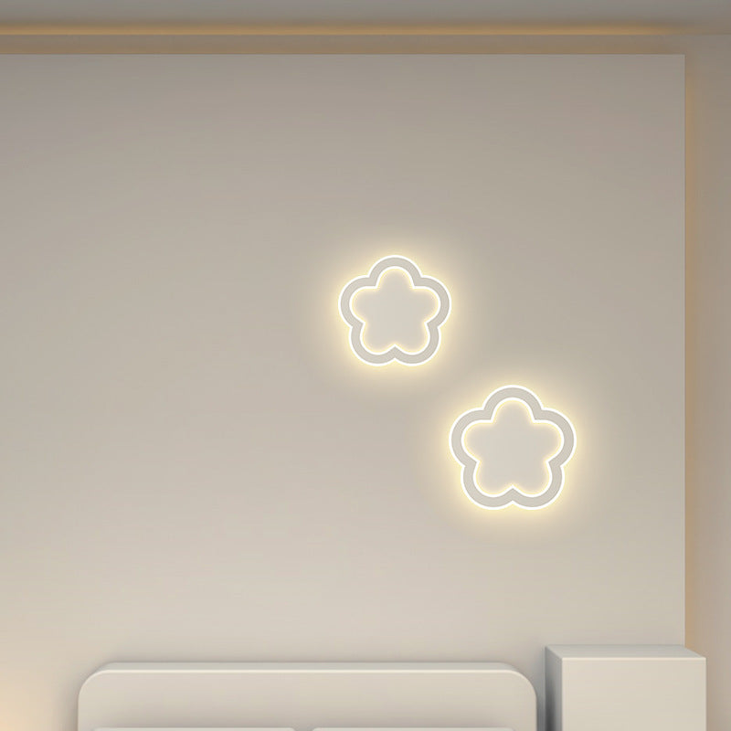 مصباح حائط LED بتصميم إبداعي عصري مصنوع من الحديد والأكريليك 