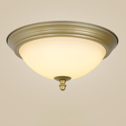 Modern Retro Rustic LED Iron Flush Mount Lighting