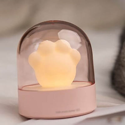 Creative Cartoon Cat Claw LED Eye Protection USB Night Light Table Lamp
