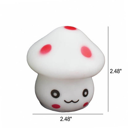 Creative Seven Color Emoji Mushroom LED Night Light Table Lamp