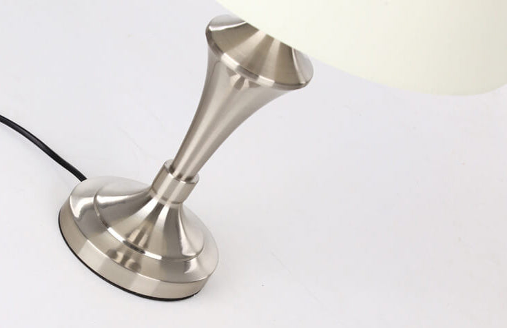 Nordic Minimalist Beige Fabric 1-Light Table Lamp