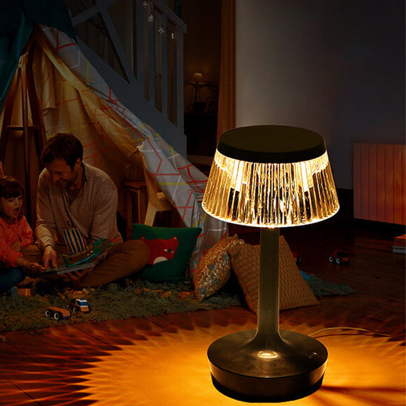 Creative Crystal Mushroom LED Night Light Table Lamp