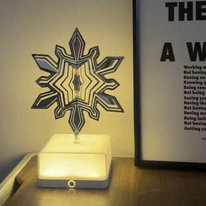 Modern Art Deco Stainless Steel ABS Cubic Base Multishape Rechargeable USB LED Table Lamp Night Light For Bedside