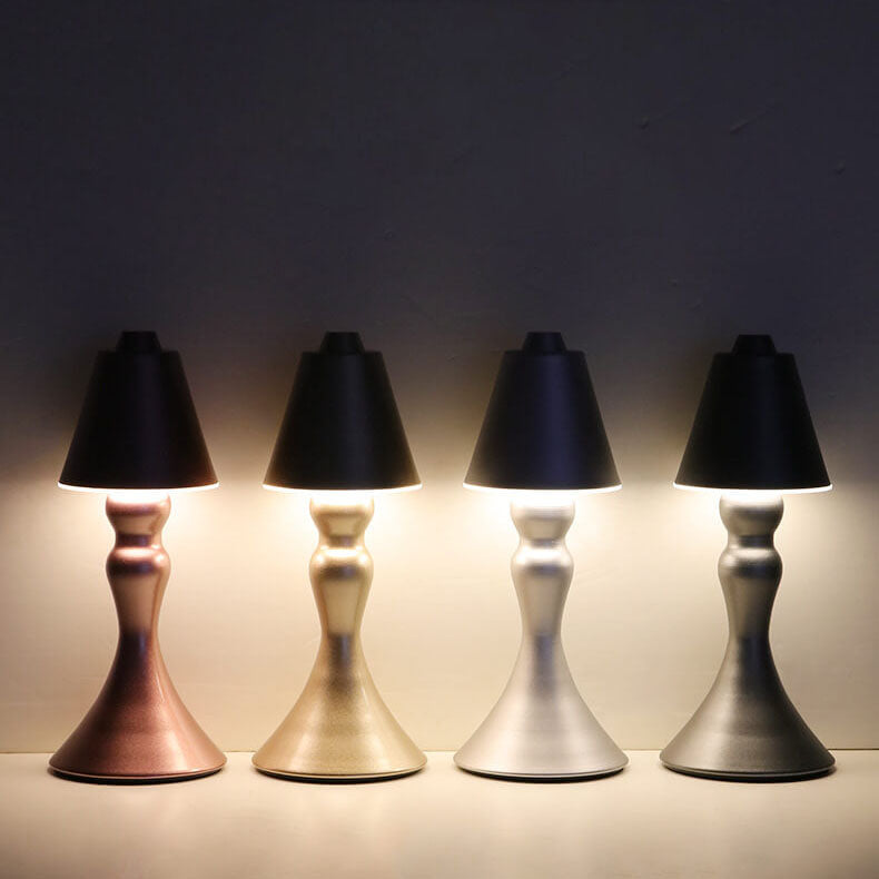 Modern Metal Rechargeable LED Table Lamp