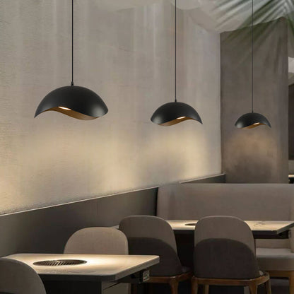 Nordic Minimalist Dome Wave Design LED Pendant Light