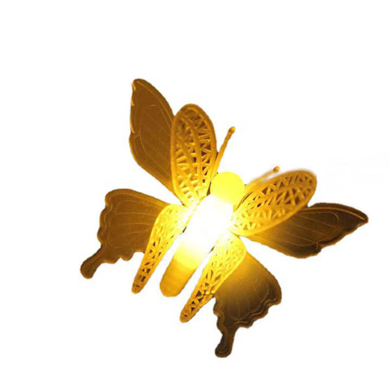 Modern Creative Butterfly Outdoor Patio Garden LED String Lights
