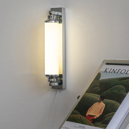 مصباح حائط LED بتصميم أسطواني طويل صناعي عتيق 