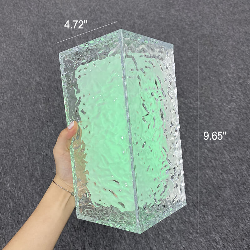 Creative Ice Cube Acrylic RGB LED Decorative Table Lamp