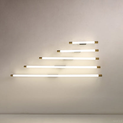 Modern Minimalist Vanity Thin Tube PC LED  Wall Sconce Lamp