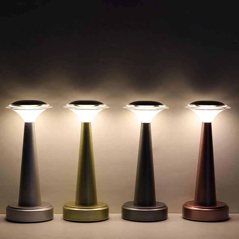 Modern Iron Acrylic LED Night Light Table Lamp