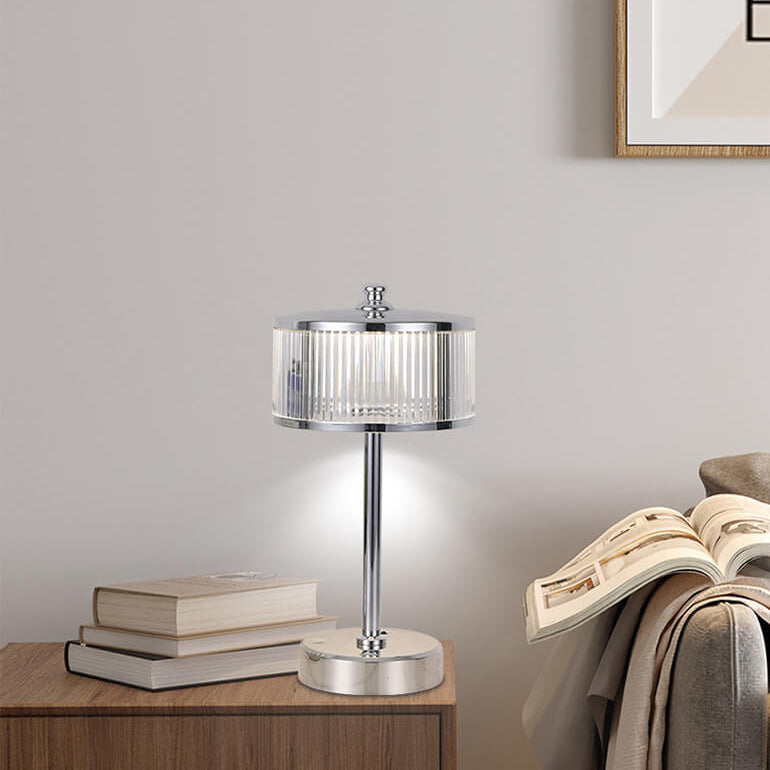 Creative Light Luxury Acrylic Rechargeable LED Touch Ambient Table Lamp