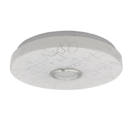 Modern Minimalist Round White APP Smart Control Bluetooth LED Flush Mount Light