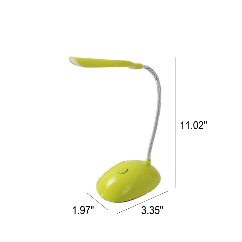 Creative Mini Macaron Plastic LED Folding Eye Care Battery Desk Lamp