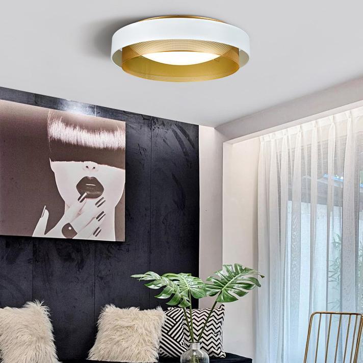 Nordic Minimalist Post-modern Creative Flush Mount Ceiling Lamp