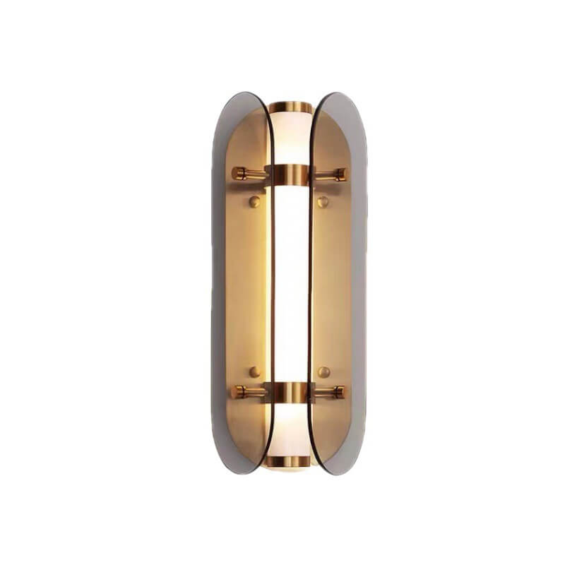 Scandinavian Minimalist Light Luxury Glass LED Wall Sconce Lamp