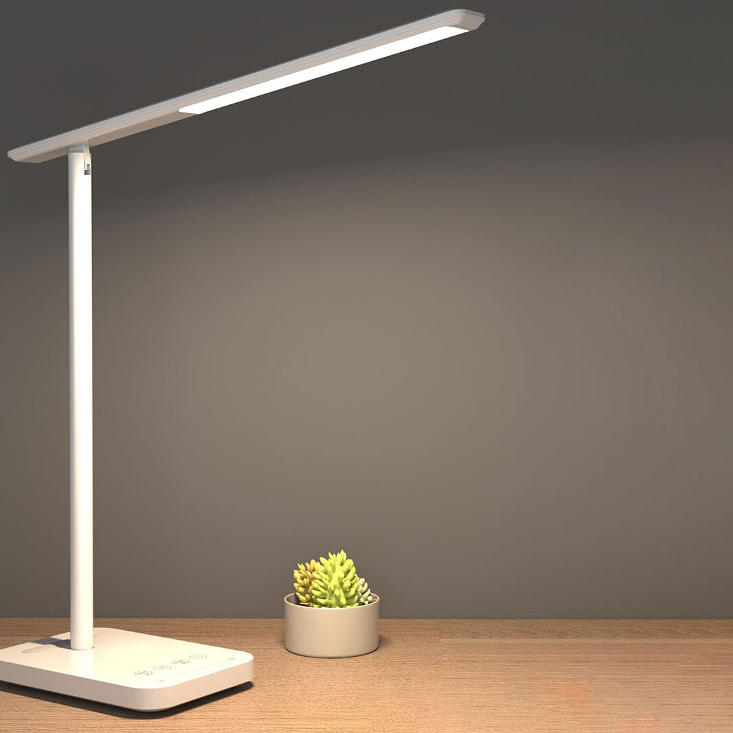 Modern Simple Eye Care Folding Rechargeable LED Touch Desk Lamp