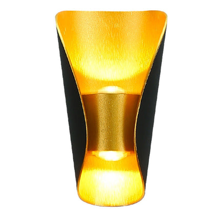 مصباح حائط LED مقاوم للماء بتصميم إبداعي وعصري وبسيط للشرفة الخارجية 