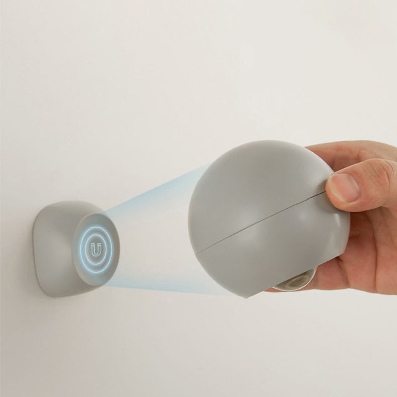 Modern Minimalist Orb USB ABS LED Wall Sconce Lamp For Bedroom