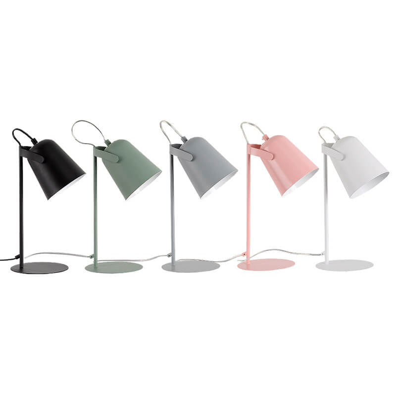 Nordic Macaroon Column Shade 1-Light Table Lamp