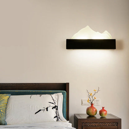Creative Acrylic Chinese Iceberg Design LED Wall Sconce Lamp