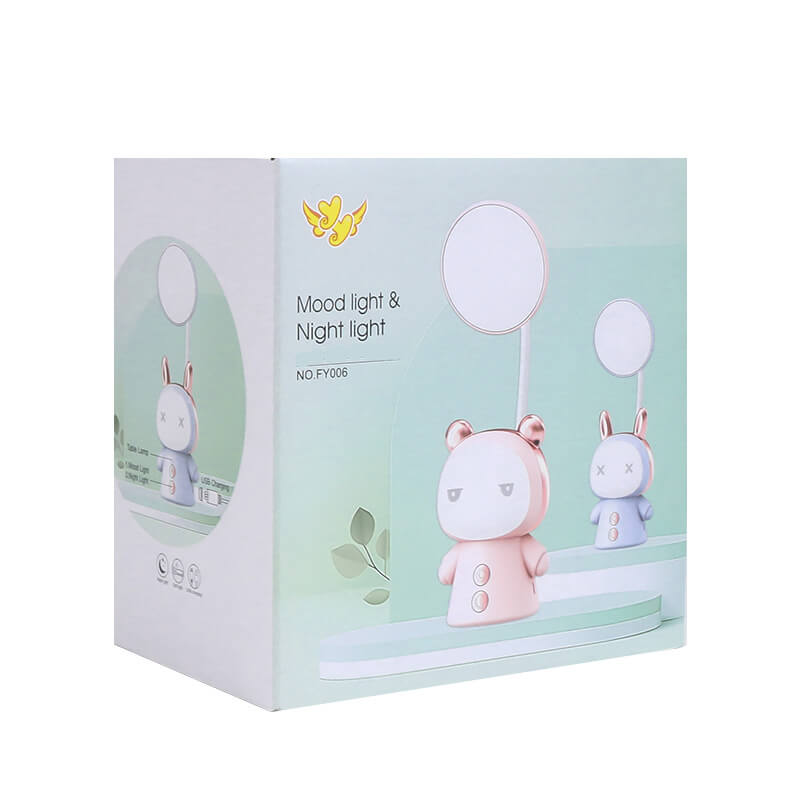 Cartoon Doll ABS Colorful Eye Care LED Kids Desk Lamp