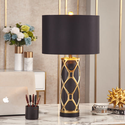 Nordic Light Luxury Ceramic 1-Light Table Lamp