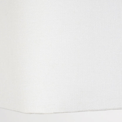 Contemporary Luxury Rectangular Trapezoidal Painted Fabric Cement Hardware 1-Light Table Lamp For Bedroom