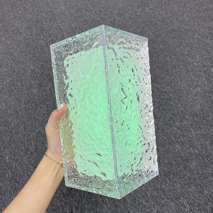 Creative Ice Cube Acrylic RGB LED Decorative Table Lamp