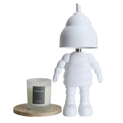 Modern Creative Michelin Robot LED Aromatherapy Melting Wax Table Lamp