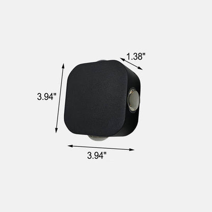 Simple Waterproof Square Lighting LED Outdoor Wall Sconce Lamp