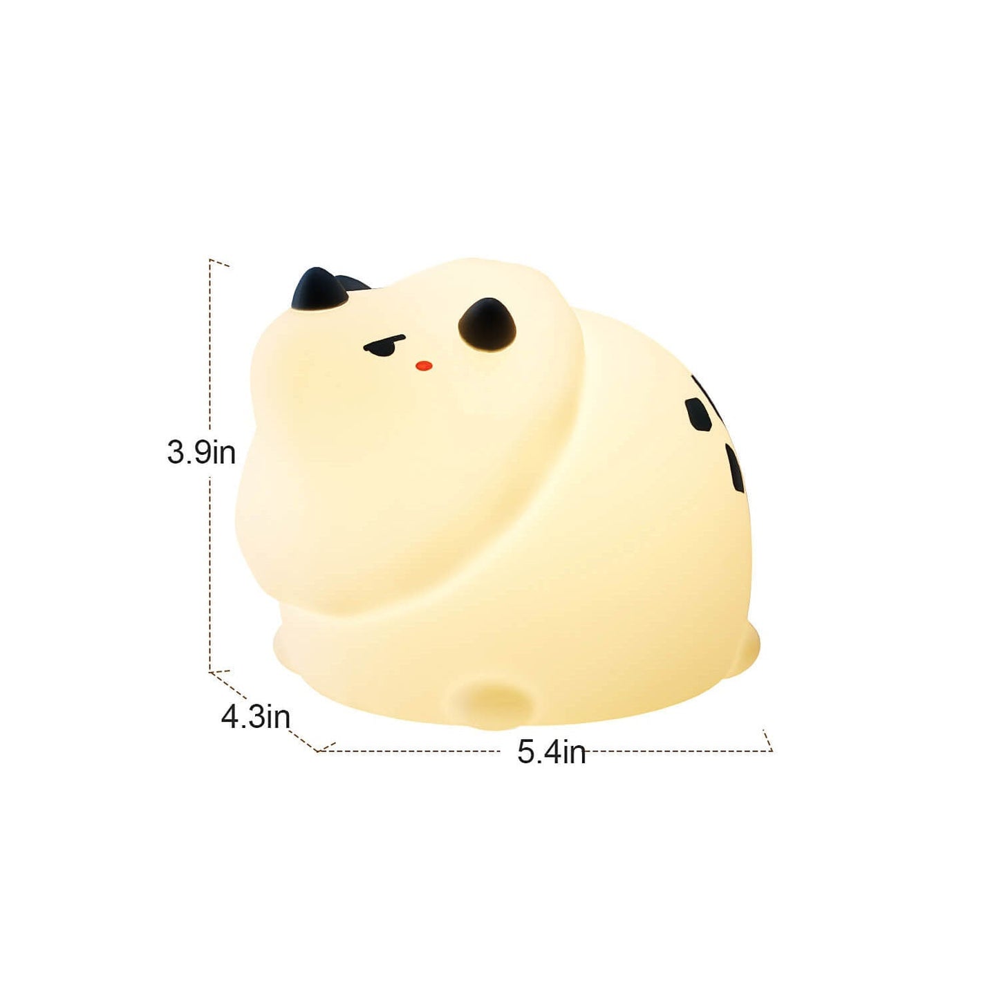 Creative Cartoon Silicone Dinosaur LED Eye Protection Night Light Table Lamp