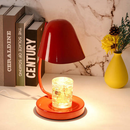 European Red Hardware 1-Light Melting Wax Table Lamp