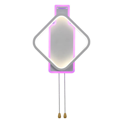 مصباح حائط LED مربع ملون إبداعي حديث 