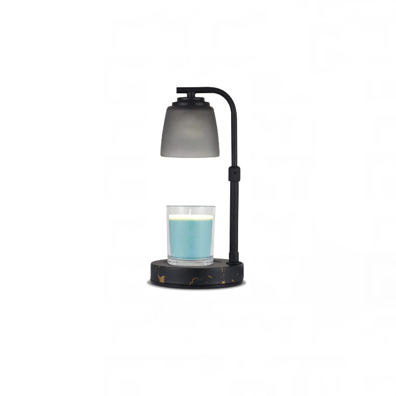Modern Minimalist Lifting Solid Wood Cylinder 1-Light Melting Wax Table Lamp