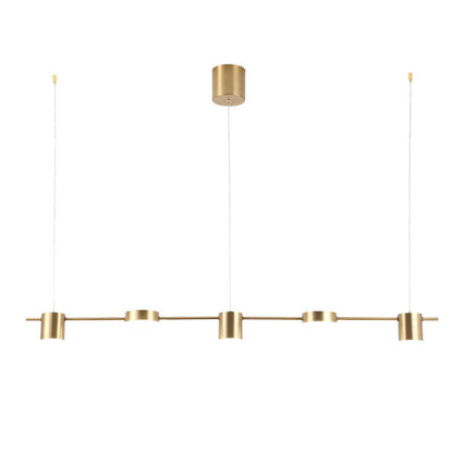 Modern Minimalist Line Round Spotlight LED Island Light Chandelier