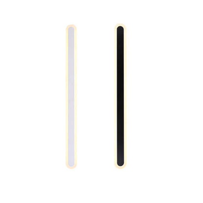 Modern Minimalist Long Bar Iron Acrylic LED Wall Sconce Lamp