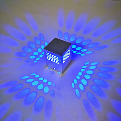 Modern Creative Square Cube Aluminum LED Wall Sconce Lamp