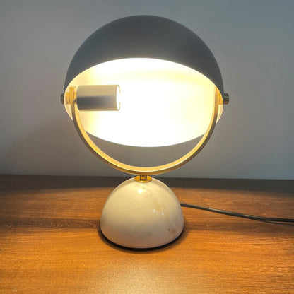 Modern Minimalist Marble 1-Light Table Lamp