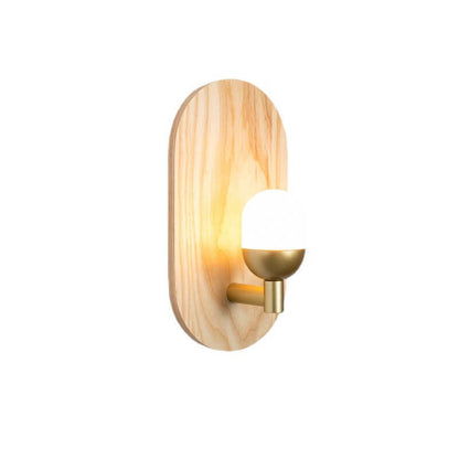 Modern Acrylic Lamp Shade Log Brand 1-Light Wall Sconce Lamp