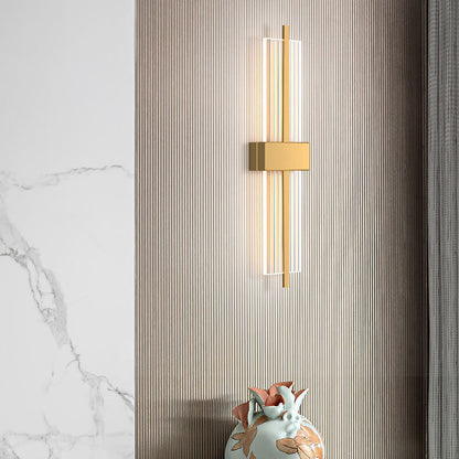Light Luxury Creative Rectangular Acrylic LED Wall Sconce Lamp