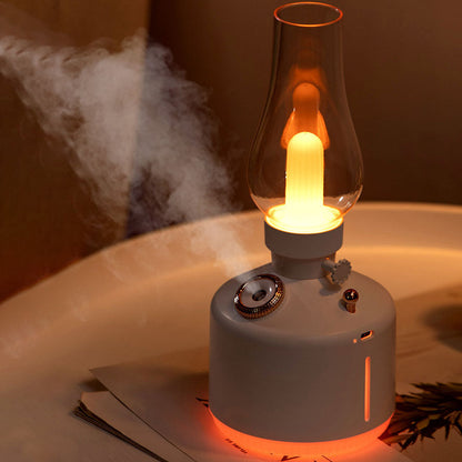 Creative Humidify Spray PET Bottle Shade LED Table Lamp