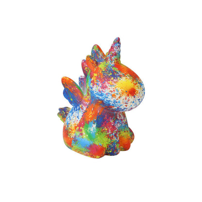 Creative Unicorn Painted 3D Printed LED Night Light Table Lamp