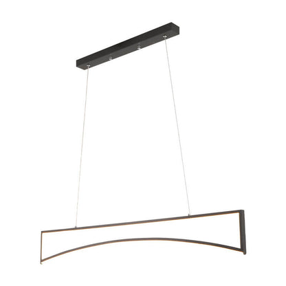 Scandinavian Minimalist Aluminum Silicone LED Island Light Chandelier
