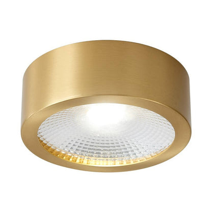 Nordic Light Luxury All Copper Ultra-thin LED Flush Mount Light
